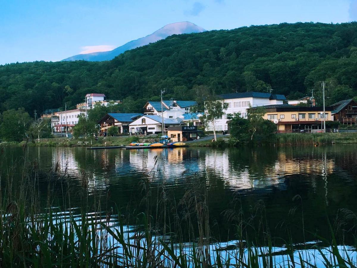 ホテル 白樺湖榮園 茅野市 エクステリア 写真